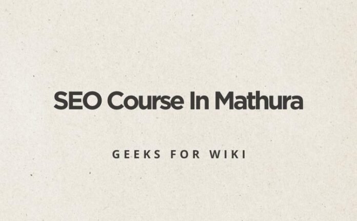 SEO Course In Mathura